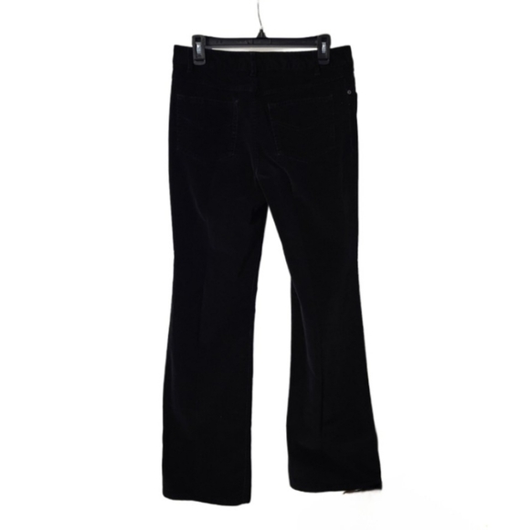 J Jill  Boot Cut  Women's Size 8 Mid-rise  Corduroy  Jeans  Black - Picture 13 of 15